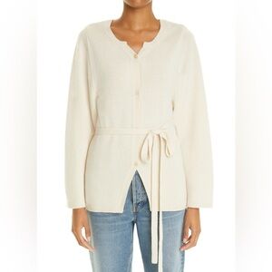 Toteme Cashmere Belted Cardigan